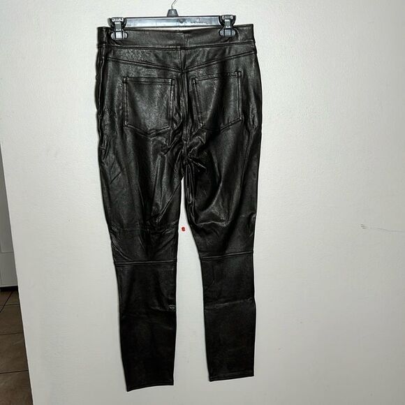 Spanx Ankle Faux Leather Skinny‎ Pants - Picture 5 of 15
